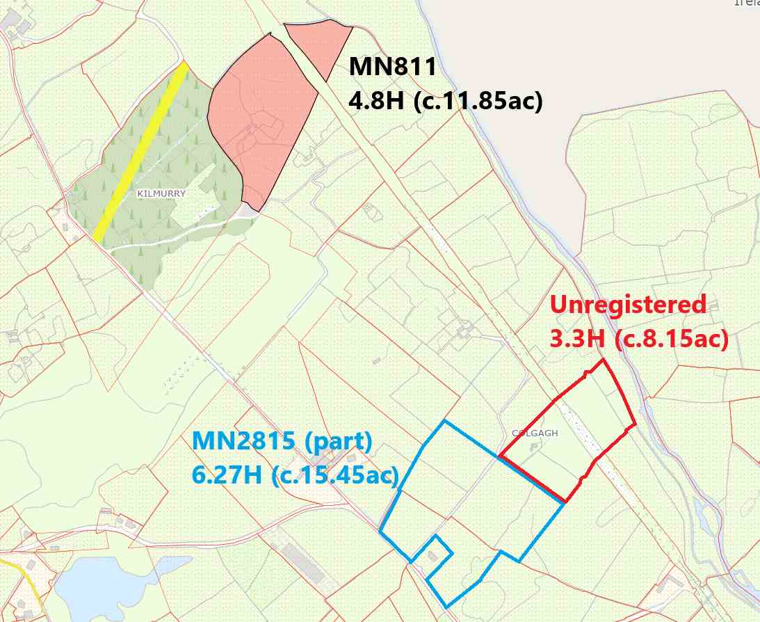 c.35.45 ac colgagh and aughrim beg inniskeen, Inniskeen