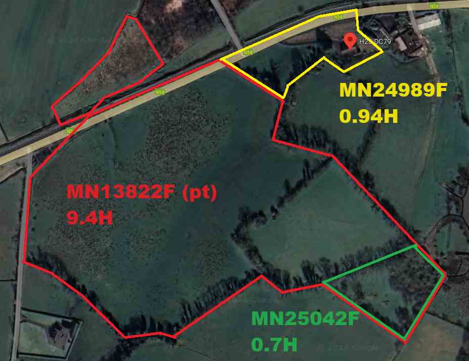 c.25 acres at clonlura drummully clones, Clones