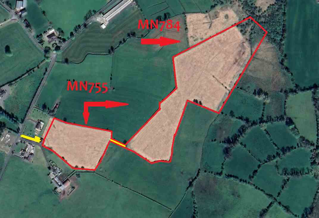 c.15.75 acres at coraghy clones, Clones